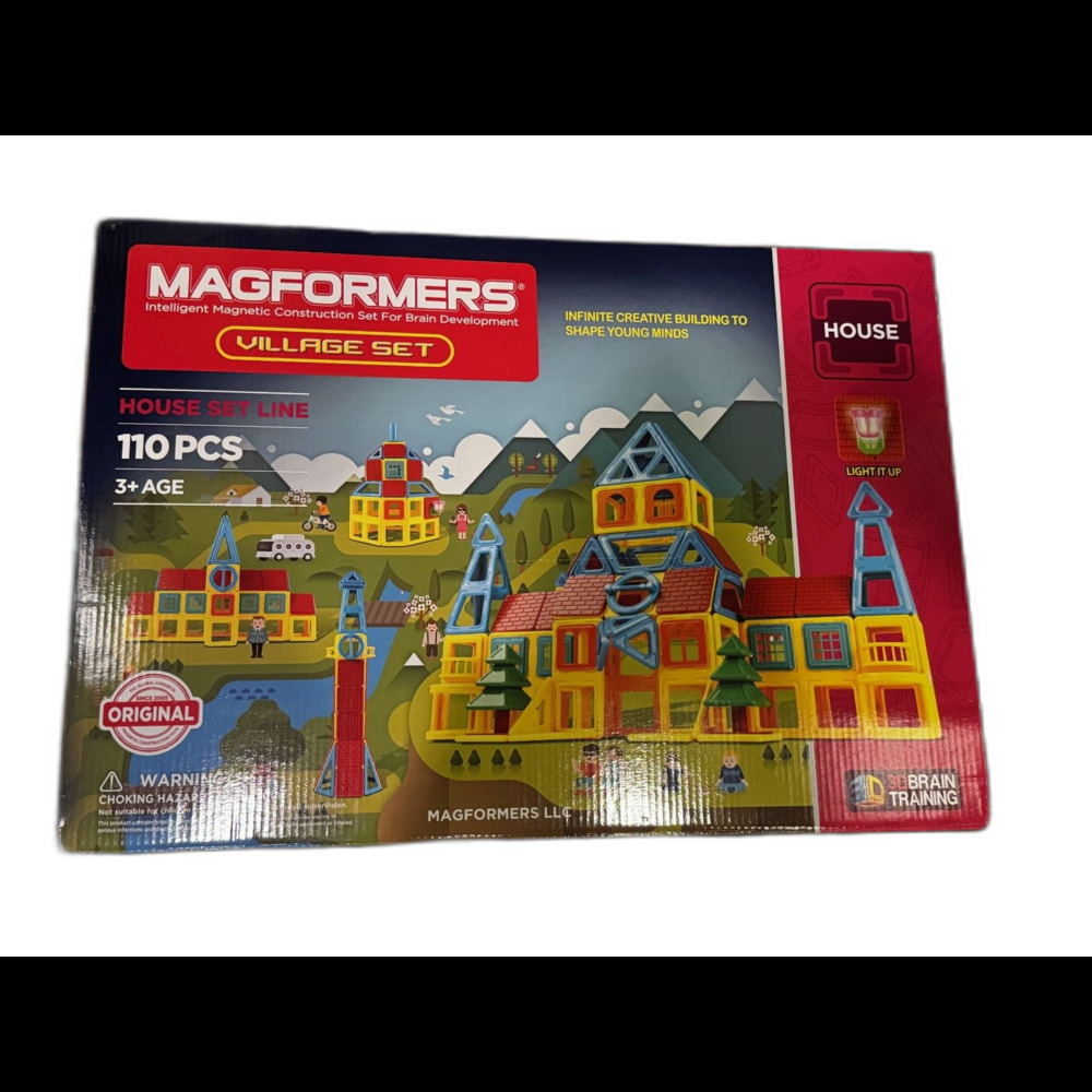 Magformers Village Set 110 PCS (NEW Sealed Original)